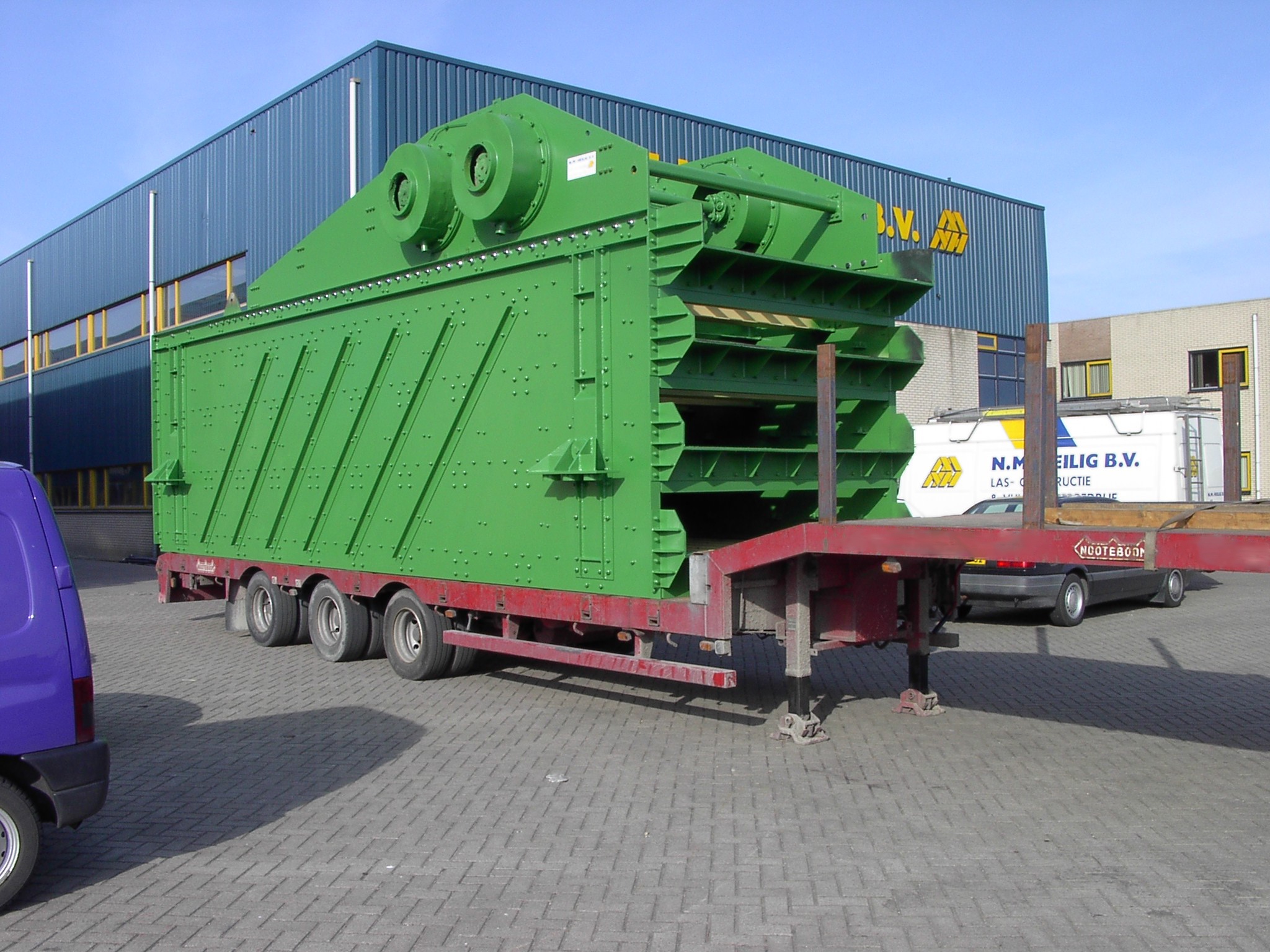 vibrating screen with 4 decks