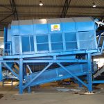 Trommelzeef voor slakken