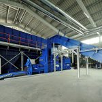 municipal solid waste recycling installation